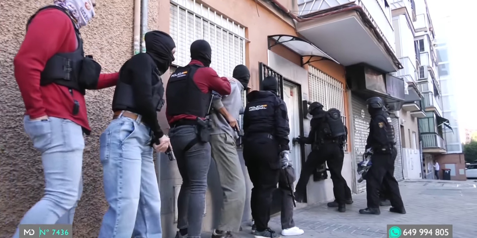 Desmantelado un presunto narcopiso en Entrevías tras un año de investigación policial