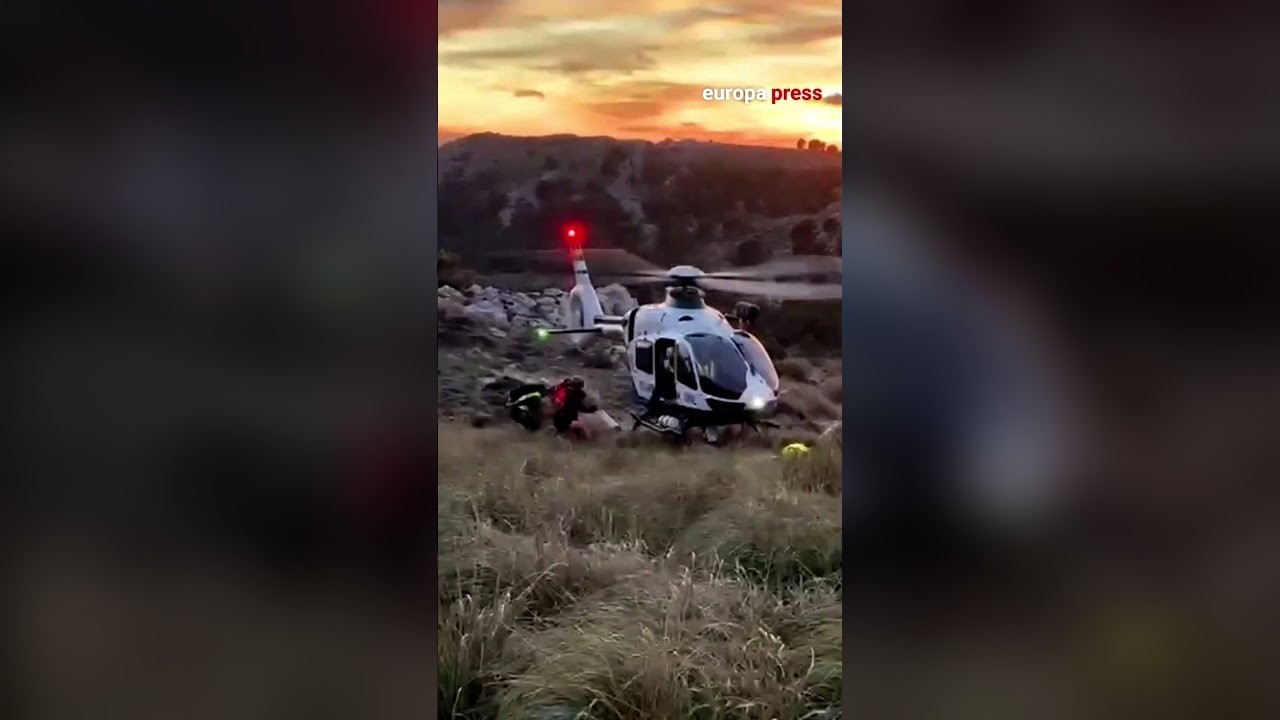 Rescatada en helicóptero una excursionista herida en la sierra entre Puig des Teix y Valldemossa